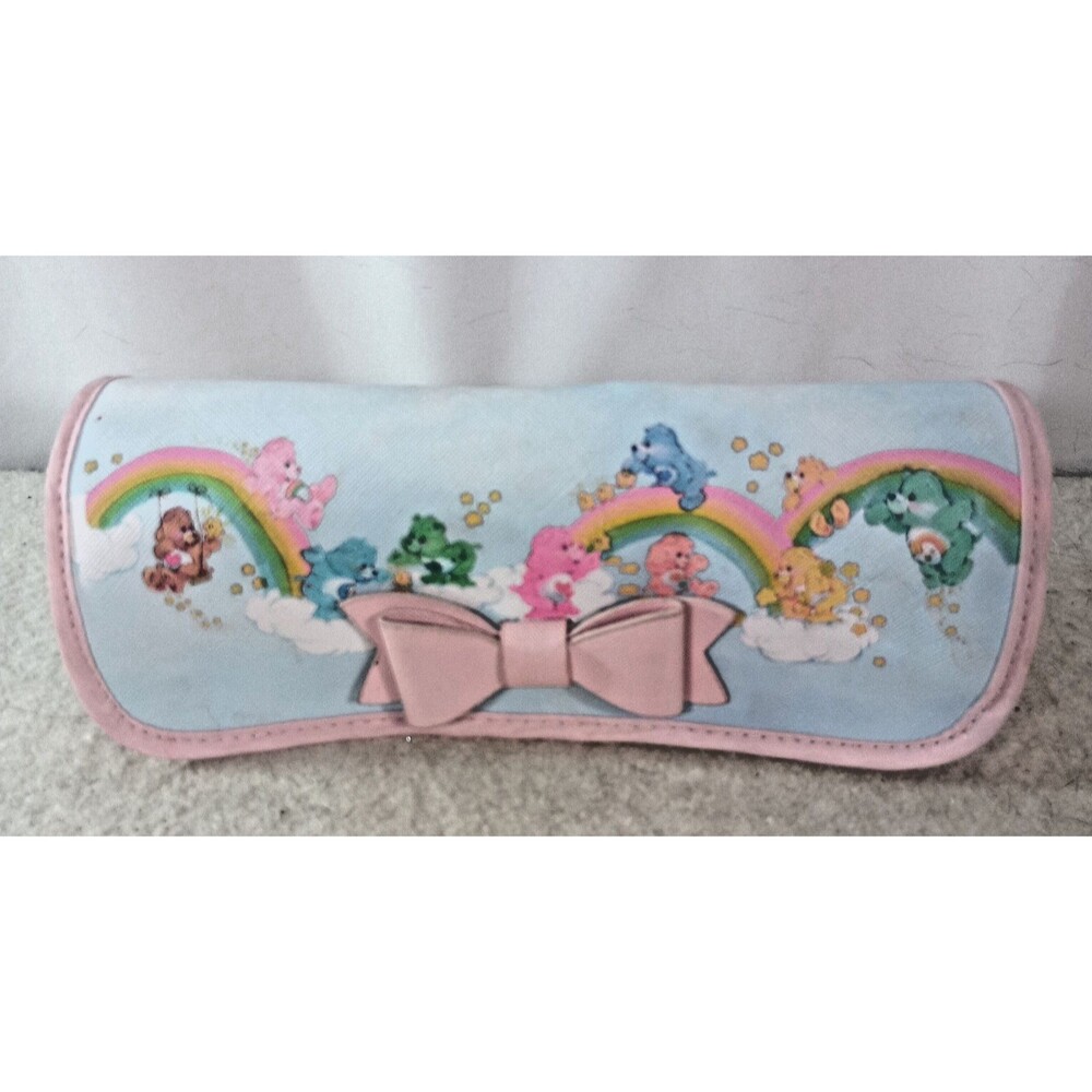 Care Bears Impressions Roll Up Makeup Bag Cosmetic Brush Organizer Rainbow 2024